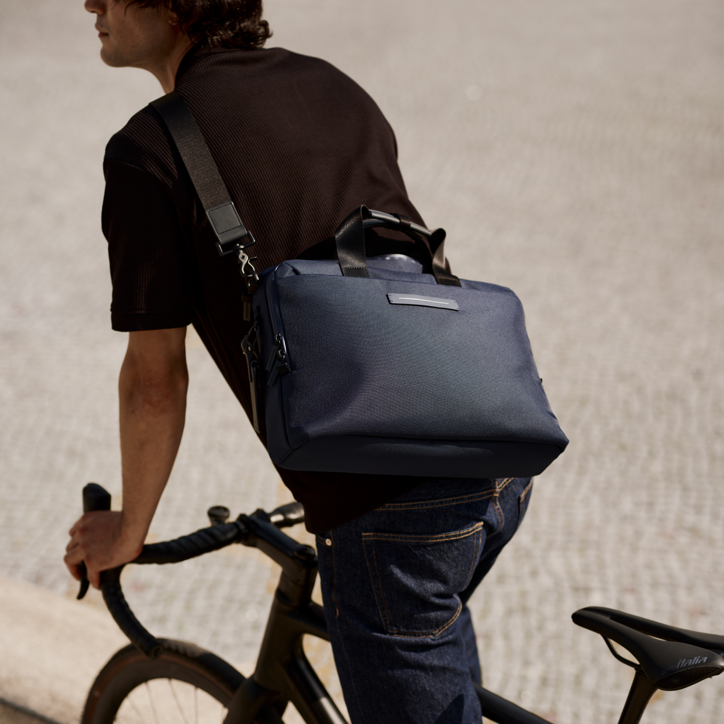 Midtown Briefcase / All Black / High-end Nylon