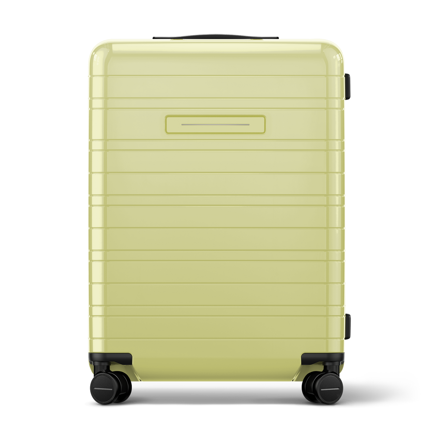 H6 / Glossy Dusk Yellow / Premium Hard Shell / Check-In Size M  / Essential