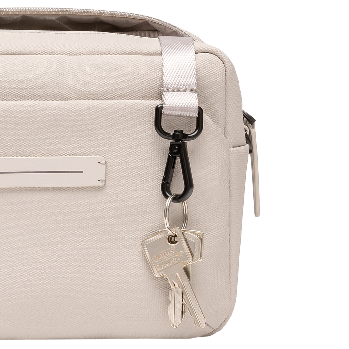 SoFo Box Bag / Sand Grey / Waxed Canvas