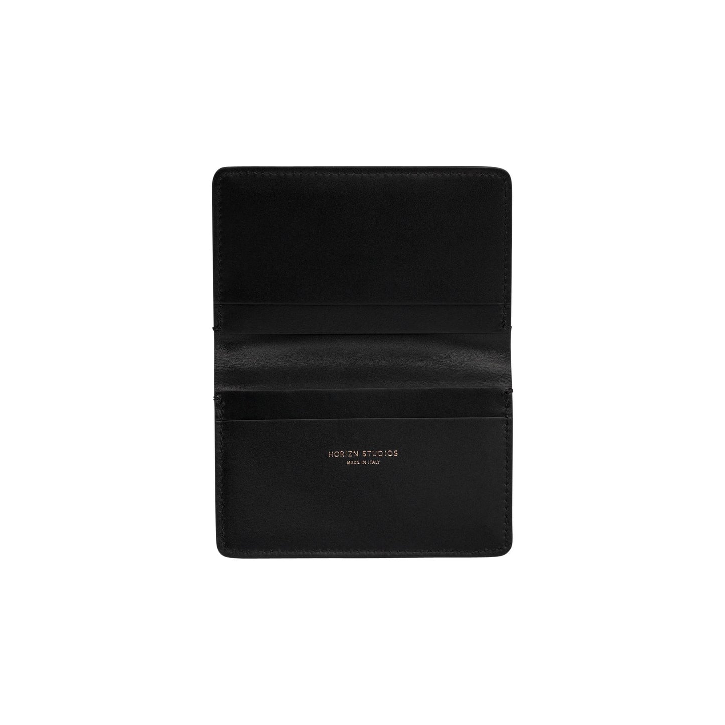 Double Card Holder / New Black / Finished Nappa Leather 4