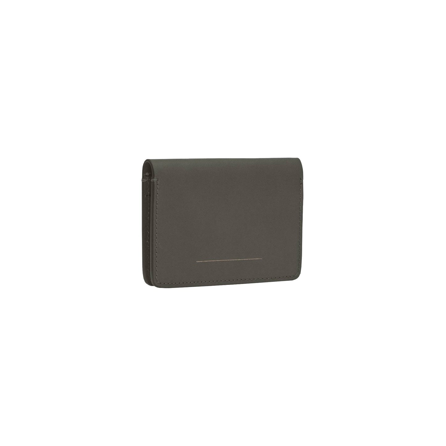 Double Card Holder / Dark Olive / Vacchetta Leather 3