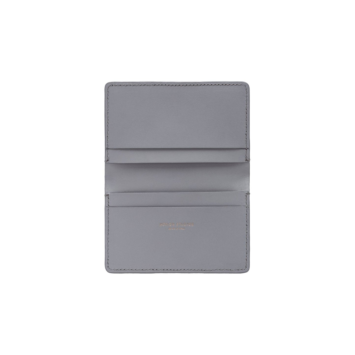 Double Card Holder / Quartz Grey / Nappa Leather 4