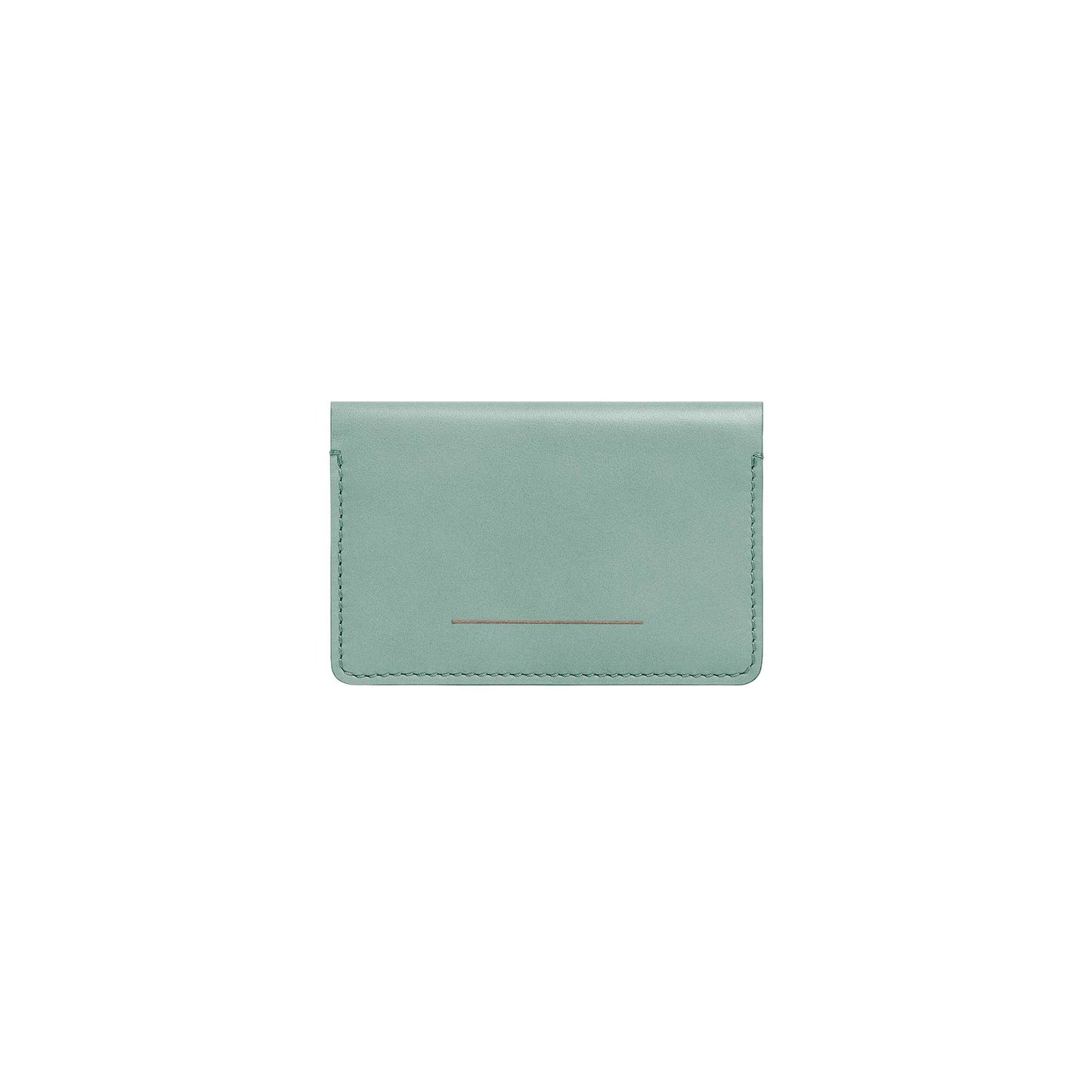 Double Card Holder / Marine Green / Vacchetta Leather 2
