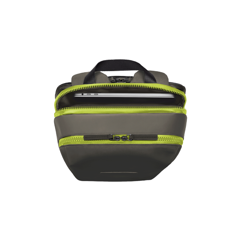 Gion Backpack Sport / Dark Olive / Neon Green / Tarpaulin / Size M