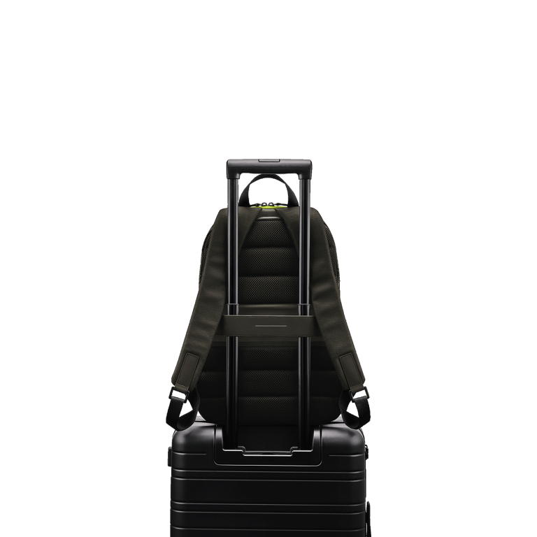 Gion Backpack Sport / Dark Olive / Neon Green / Tarpaulin / Size M