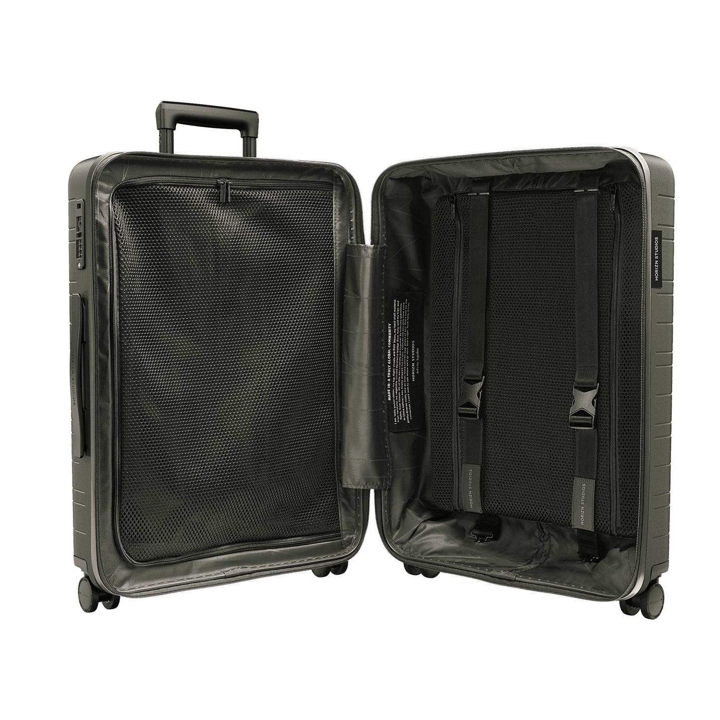 H6 Smart / Minimal Usage Signs / Dark Olive / High-Performance Hard Shell / Check-in Size M 5