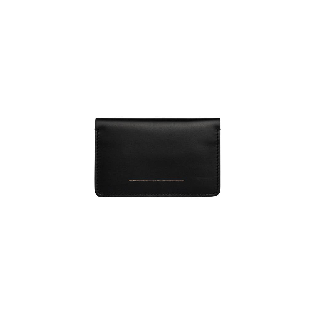 Double Card Holder / New Black / Finished Nappa Leather 1
