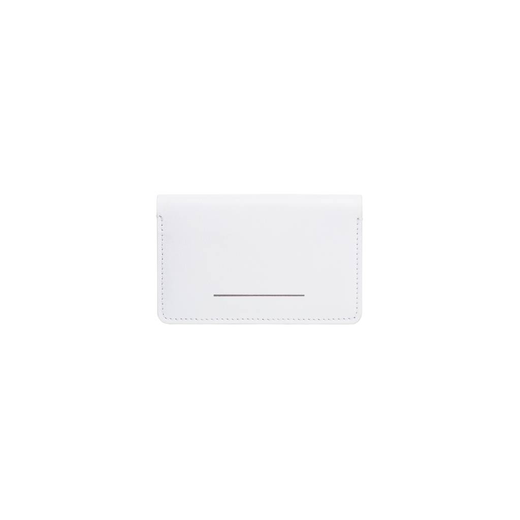 Double Card Holder / Cosmic White / Nappa Leather 1