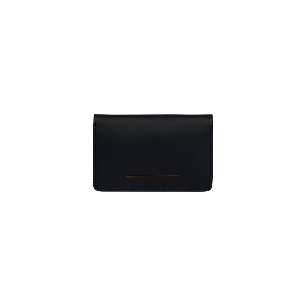Double Card Holder / Night Blue / Vacchetta Leather 1