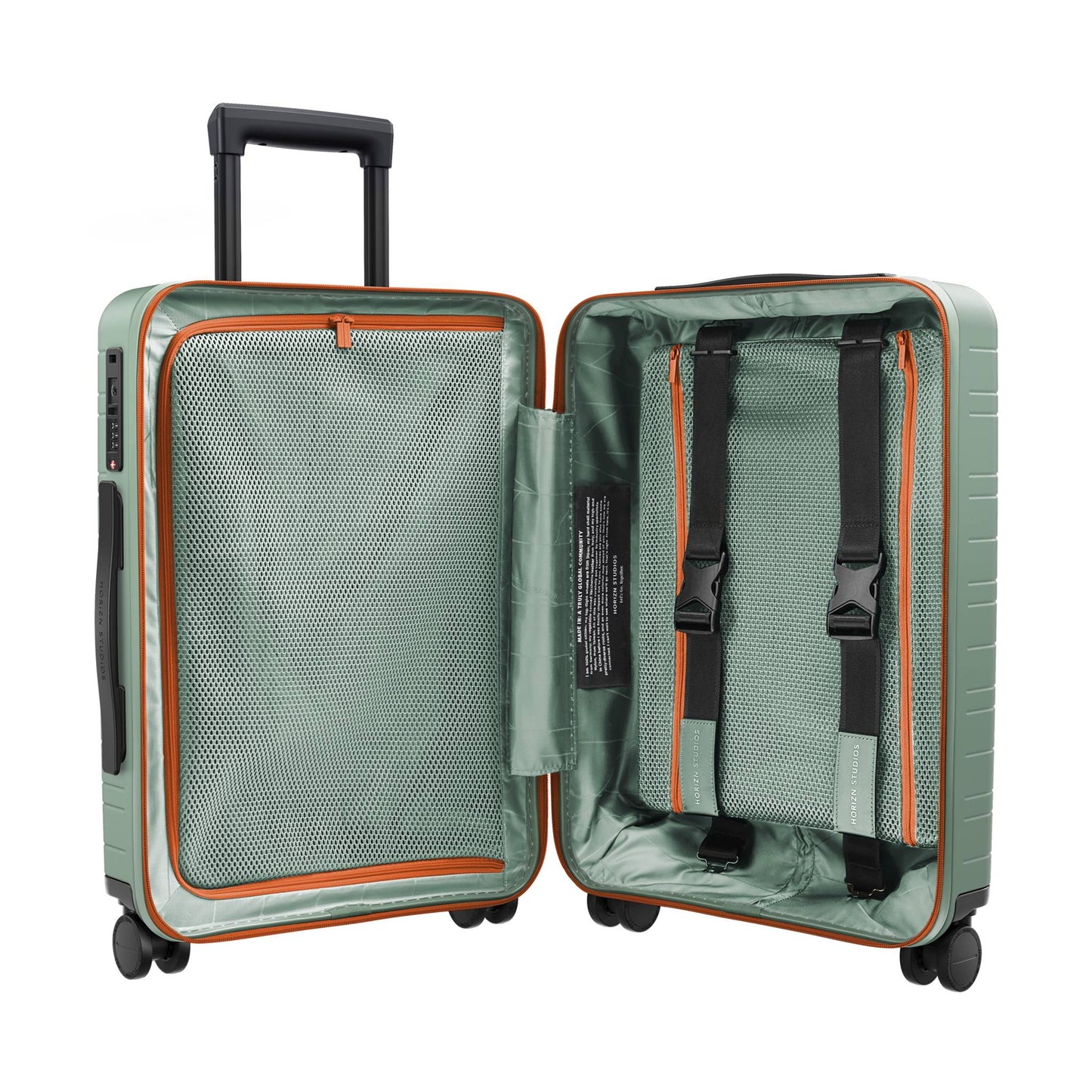 M5 Neon Edition / Marine Green / Neon Orange / Vegan Multi Shell / Cabin Size 7
