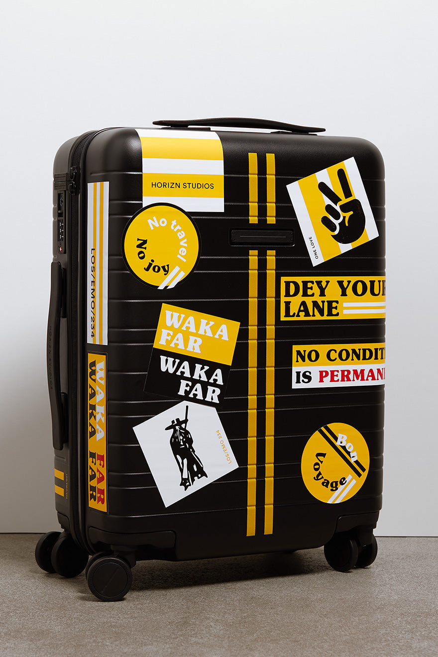 Sticker Set EO – One Love / White / Lagos Yellow / High Tack Vinyl 4