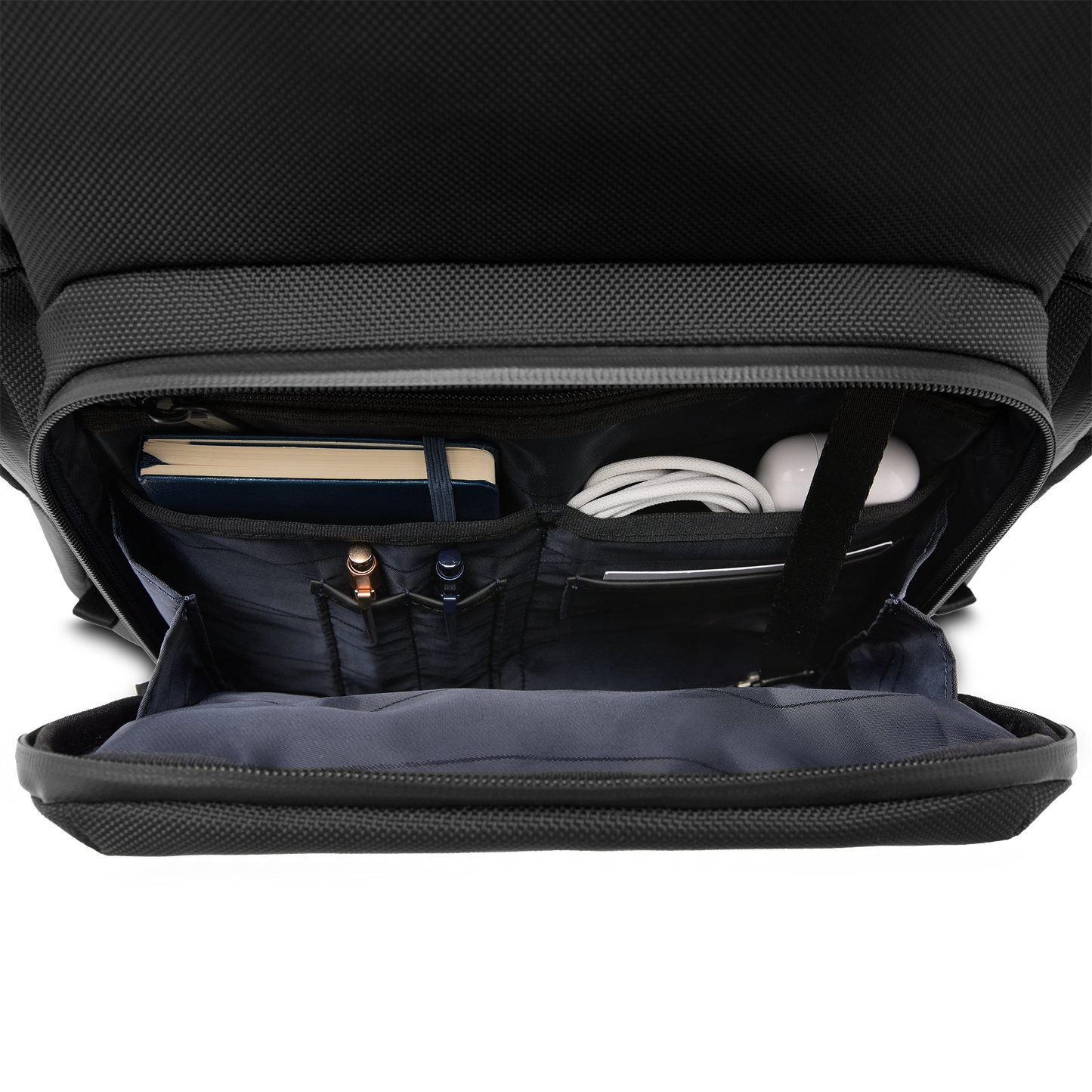 Midtown Backpack / All Black / High-end Nylon