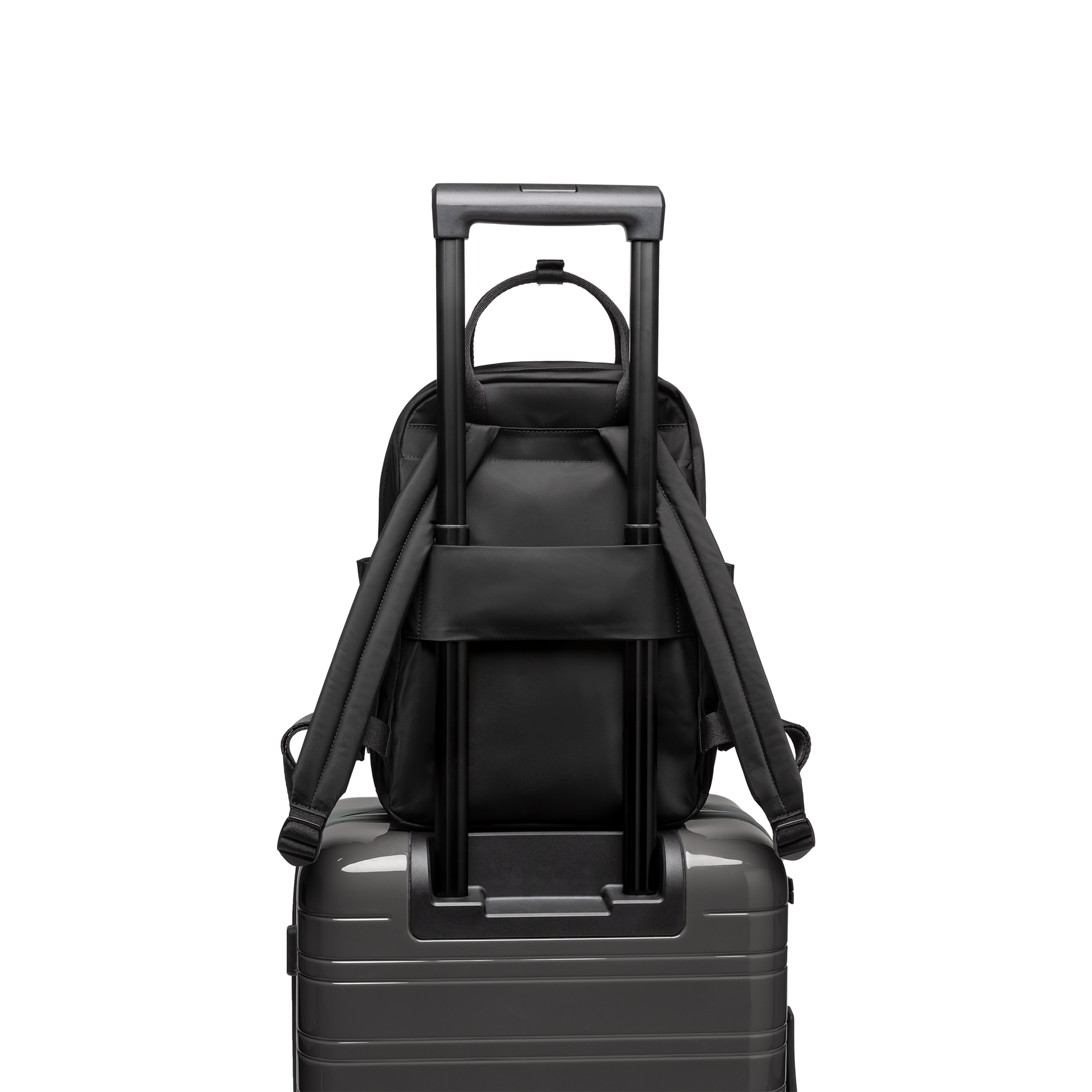 Aoyama Rucksack Small Trolley Rückseite - Wasserabweisend Vegan Ergonomisch - Horizn Studios