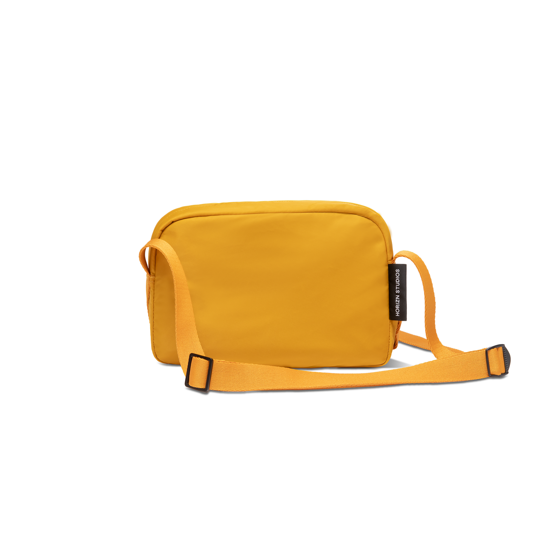 Aoyama Cross Body Medium Bright Amber Rückseite - Horizn Studios