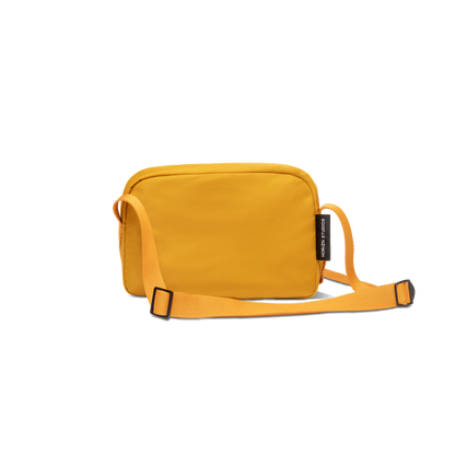 Aoyama Cross Body Medium Bright Amber Rückseite - Horizn Studios