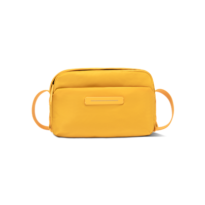 Aoyama Cross Body Medium Bright Amber Vorderseite - Horizn Studios