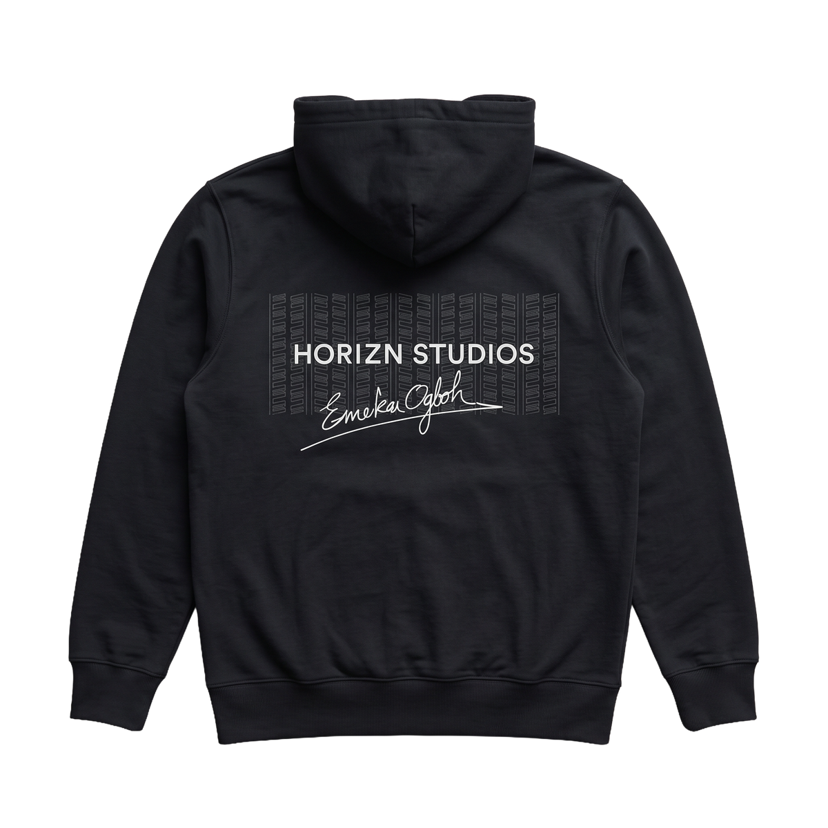 Emeka Edition Hoodie / All Black / Organic Cotton / Size XL