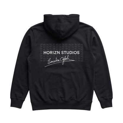 Emeka Edition Hoodie / All Black / Organic Cotton / Size XL
