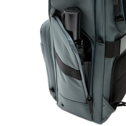 Midtown Flaptop Backpack / Pine Green / Recycled Nylon
