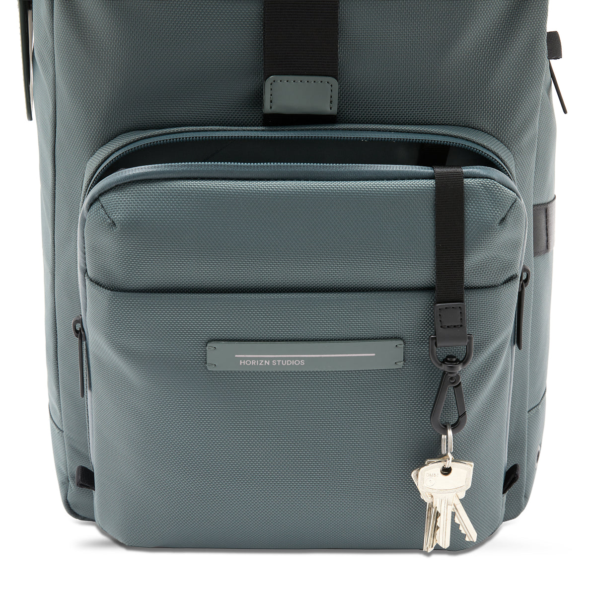 Midtown Flaptop Backpack / Pine Green / Recycled Nylon