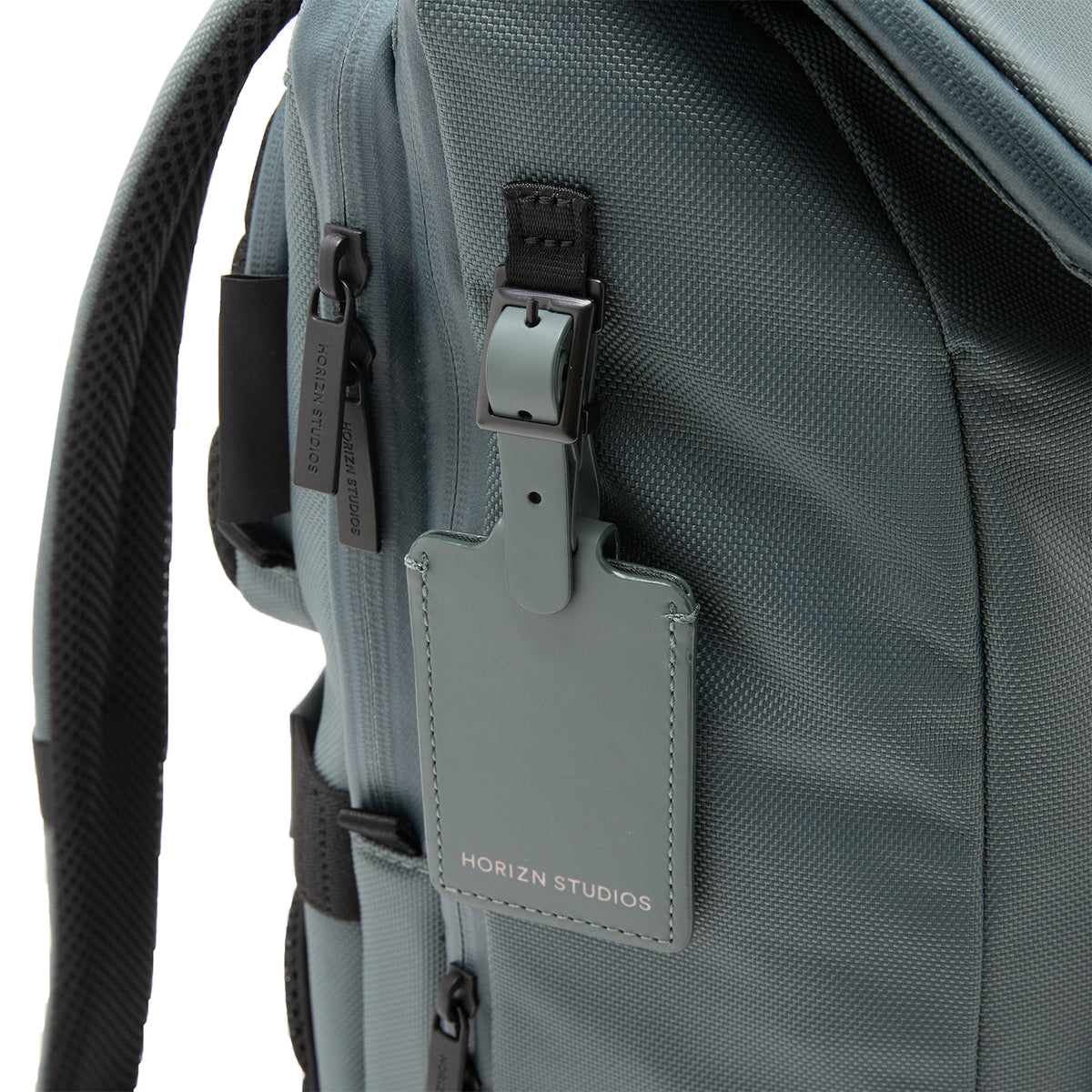 Midtown Flaptop Backpack / Pine Green / Recycled Nylon