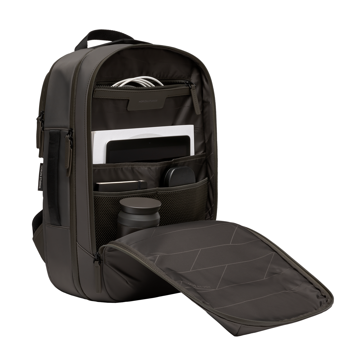 Gion Backpack Travel / Dark Olive / Recycled Nylon