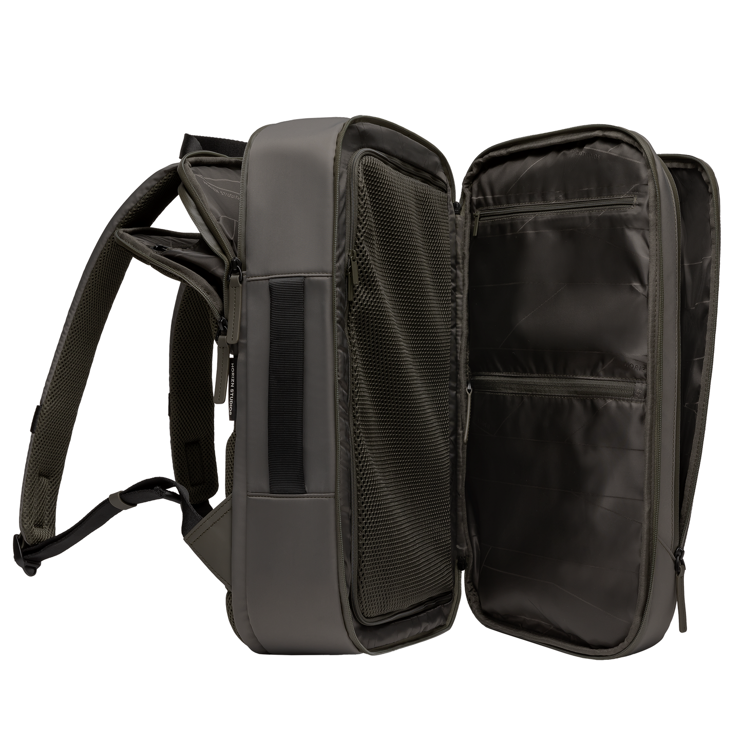 Gion Backpack Travel / Dark Olive / Recycled Nylon