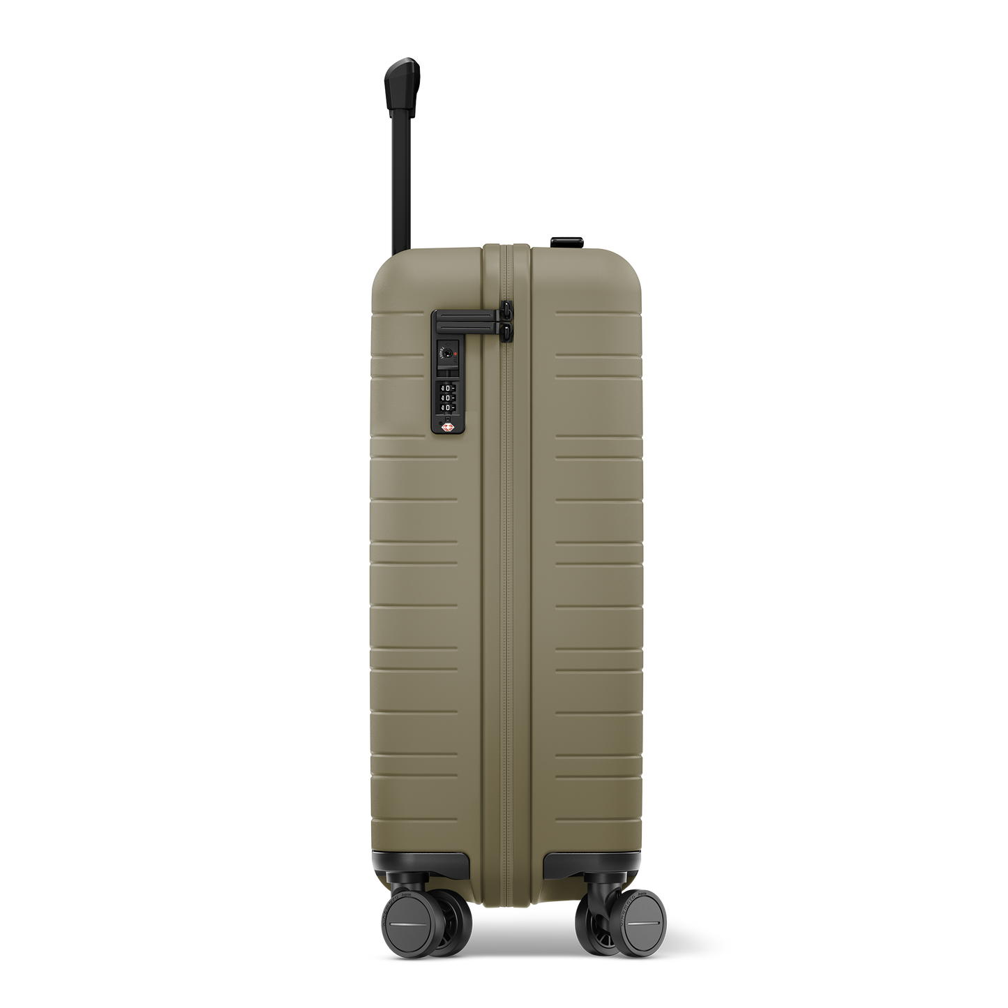 H5 GO Handgepäck Timber Wood Seitenprofil mit TSA-Schloss