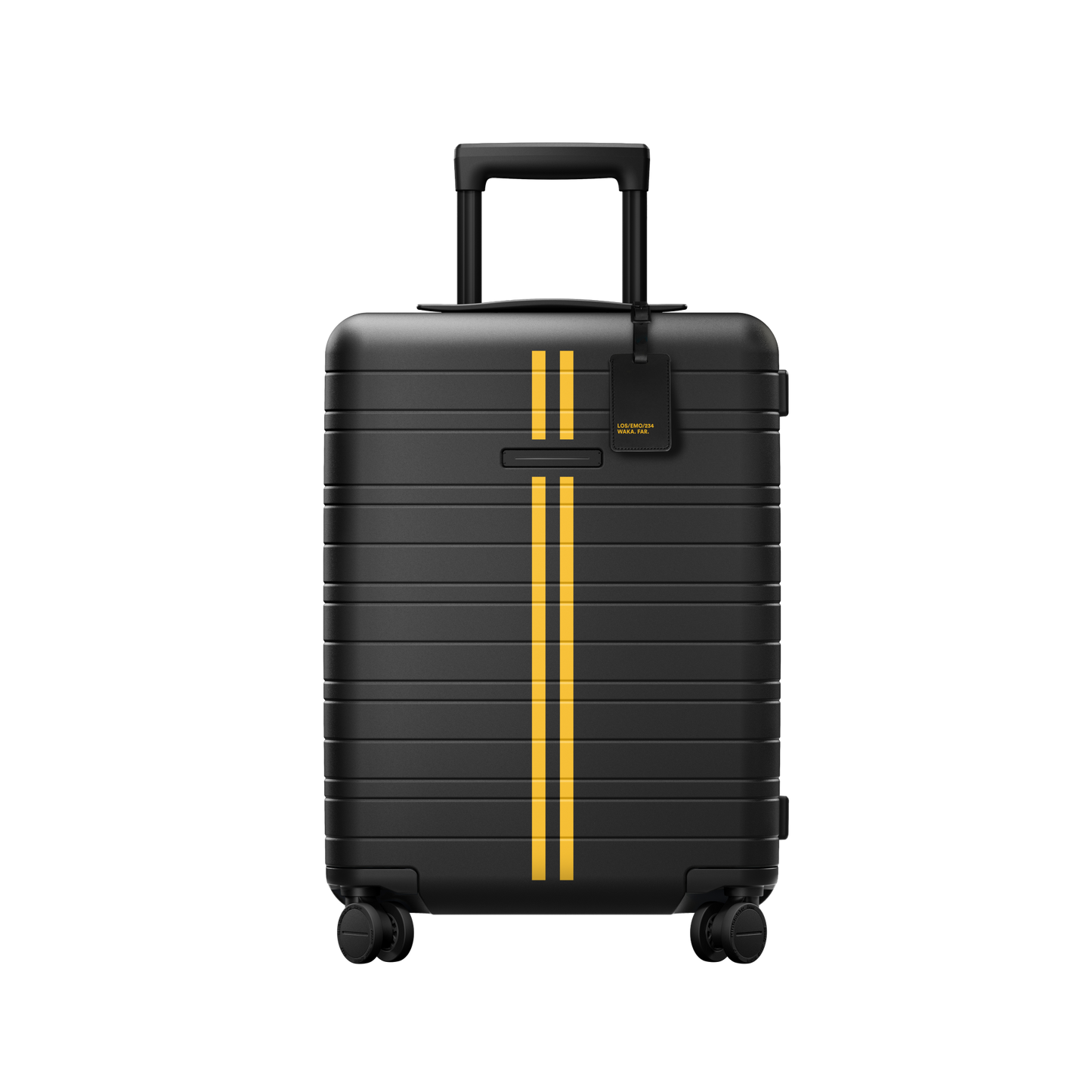 H5 Lagos Edition / Black / Lagos Yellow / Hard Shell / Cabin Size