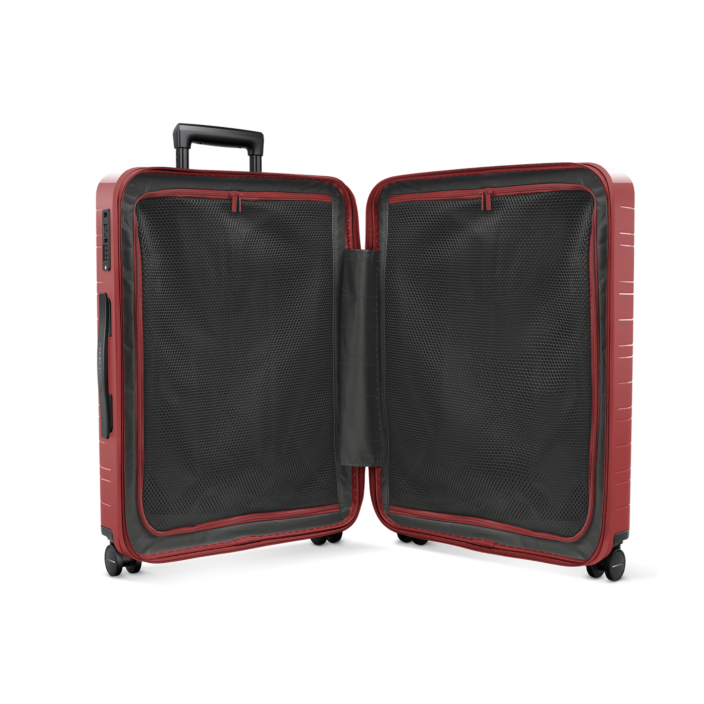 H6 / Glossy True Red / Premium Hard Shell / Check-In Size M / Essential