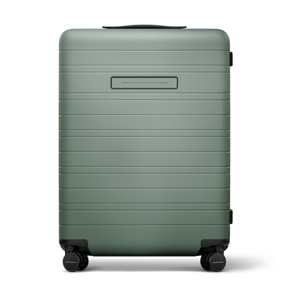 Koffer Essential Marine Green Vorderseite - Hartschale Polycarbonat Leicht Robust - Horizn Studios