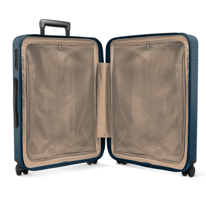 Koffer Series River Blau Innenansicht - Hartschale Polycarbonat Leicht Robust - Horizn Studios