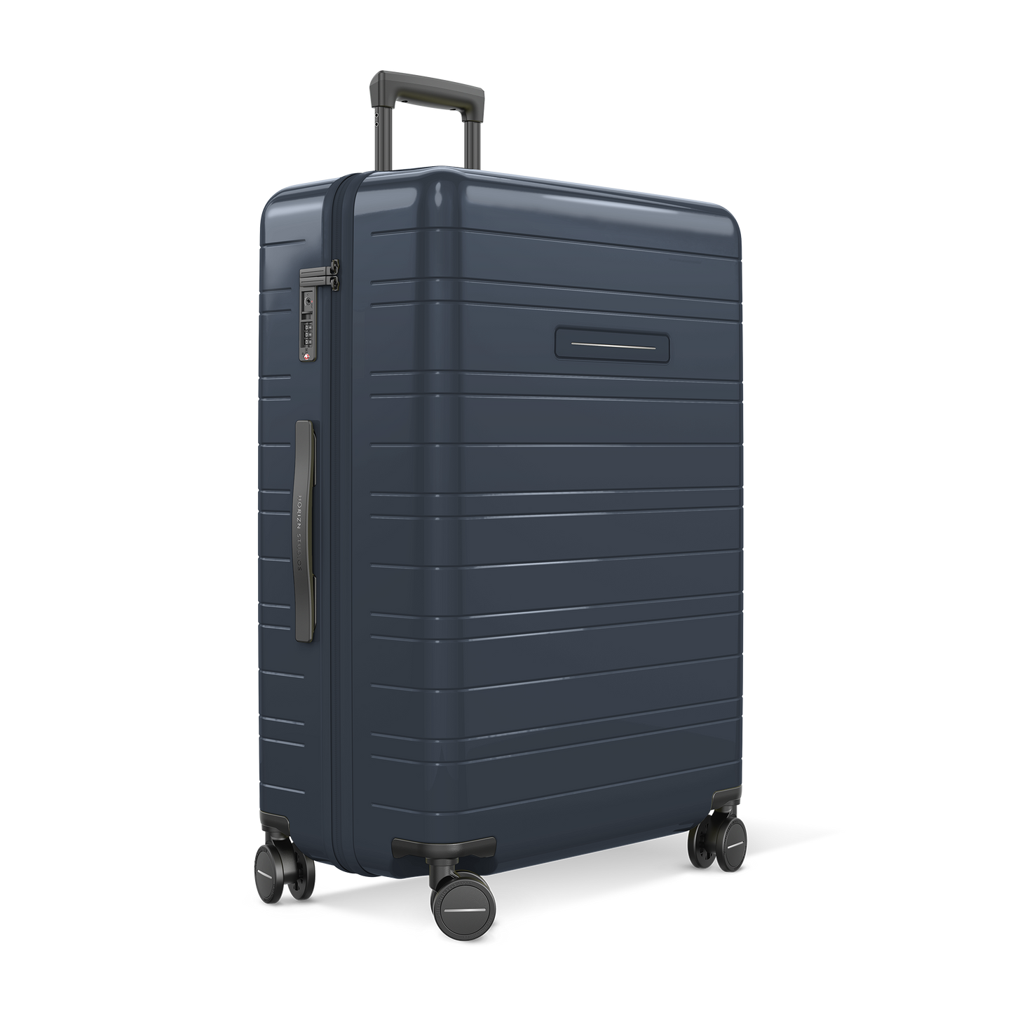 H7 / Glossy Night Blue / High-Performance Hard Shell / Check-in Size L / Essential