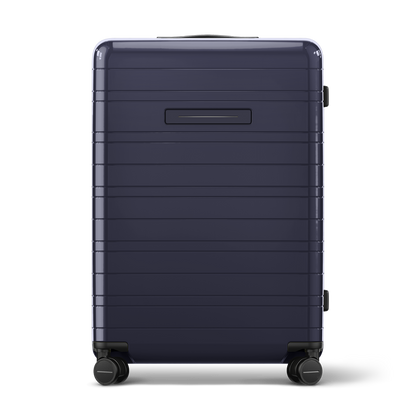 Koffer Essential Glossy Purple Night Vorderseite Cef Ece - Hartschale Polycarbonat Leicht Robust - Horizn Studios
