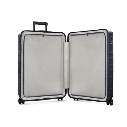 Koffer Essential Glossy Purple Night Innenansicht - Hartschale Polycarbonat Leicht Robust - Horizn Studios