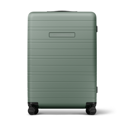 Koffer Essential Marine Green Vorderseite - Hartschale Polycarbonat Leicht Robust - Horizn Studios