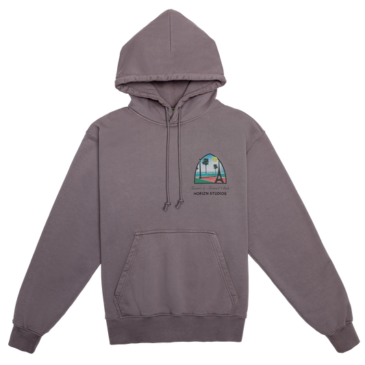 Hoodie Tennis Edition / Charcoal / Organic Cotton / L