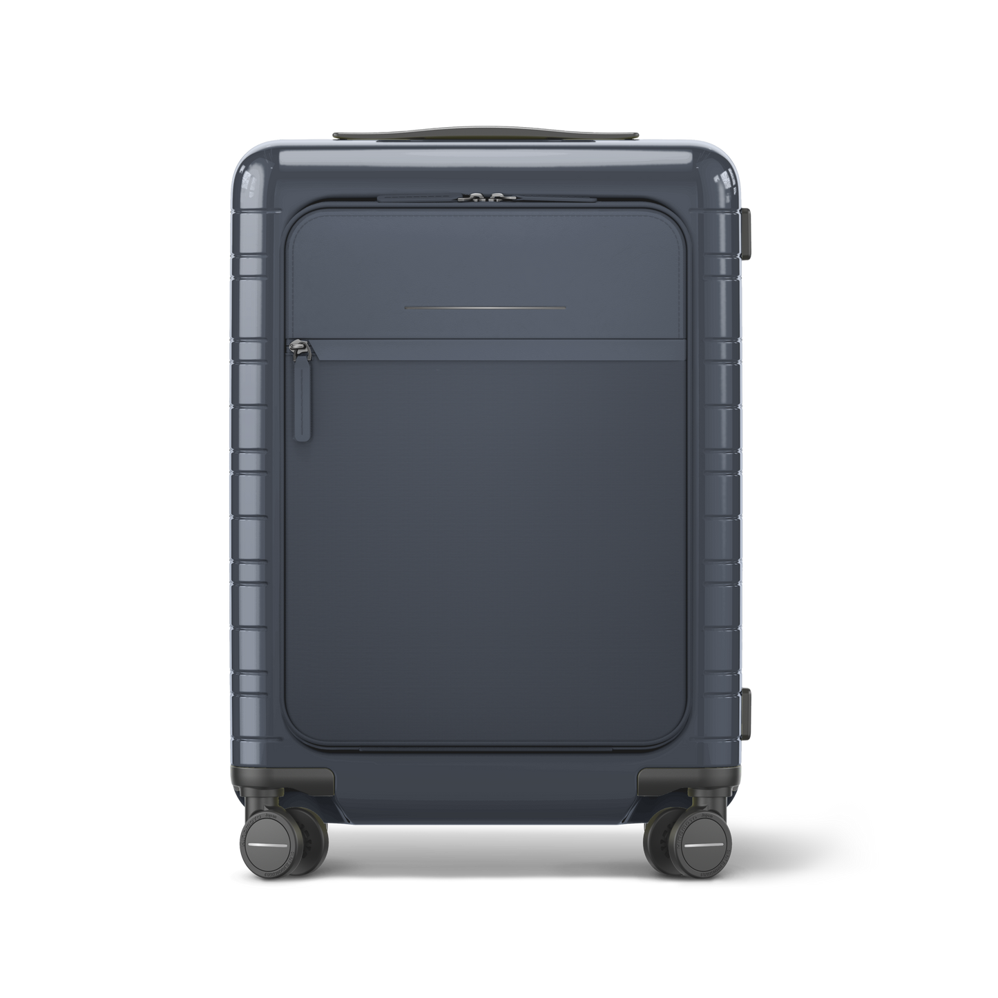 M5 / Glossy Night Blue / Premium Multi Shell / Cabin Size with Front Pocket / Essential