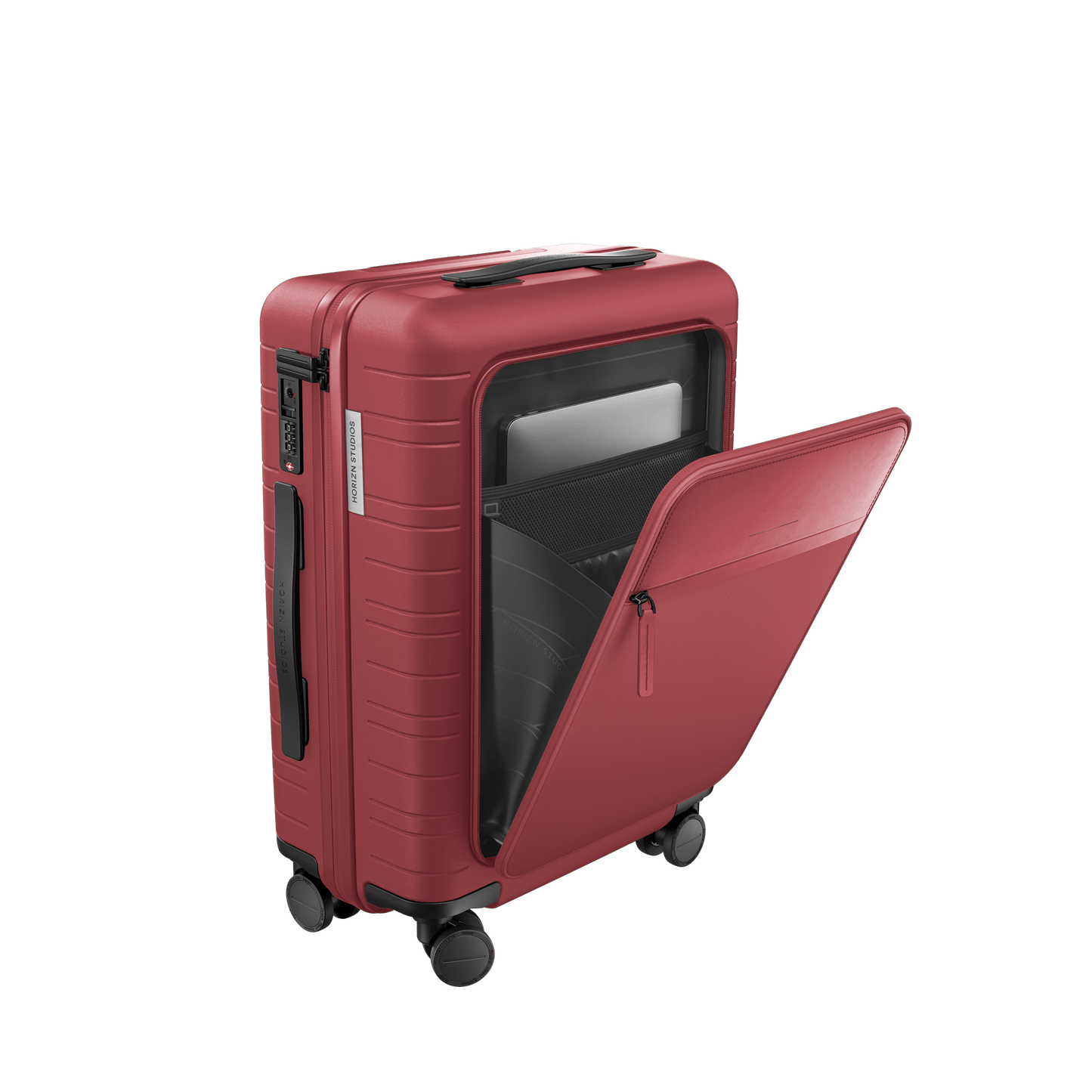 M5 / True Red / Vegan Multi Shell / Cabin Size with Front Pocket / Essential