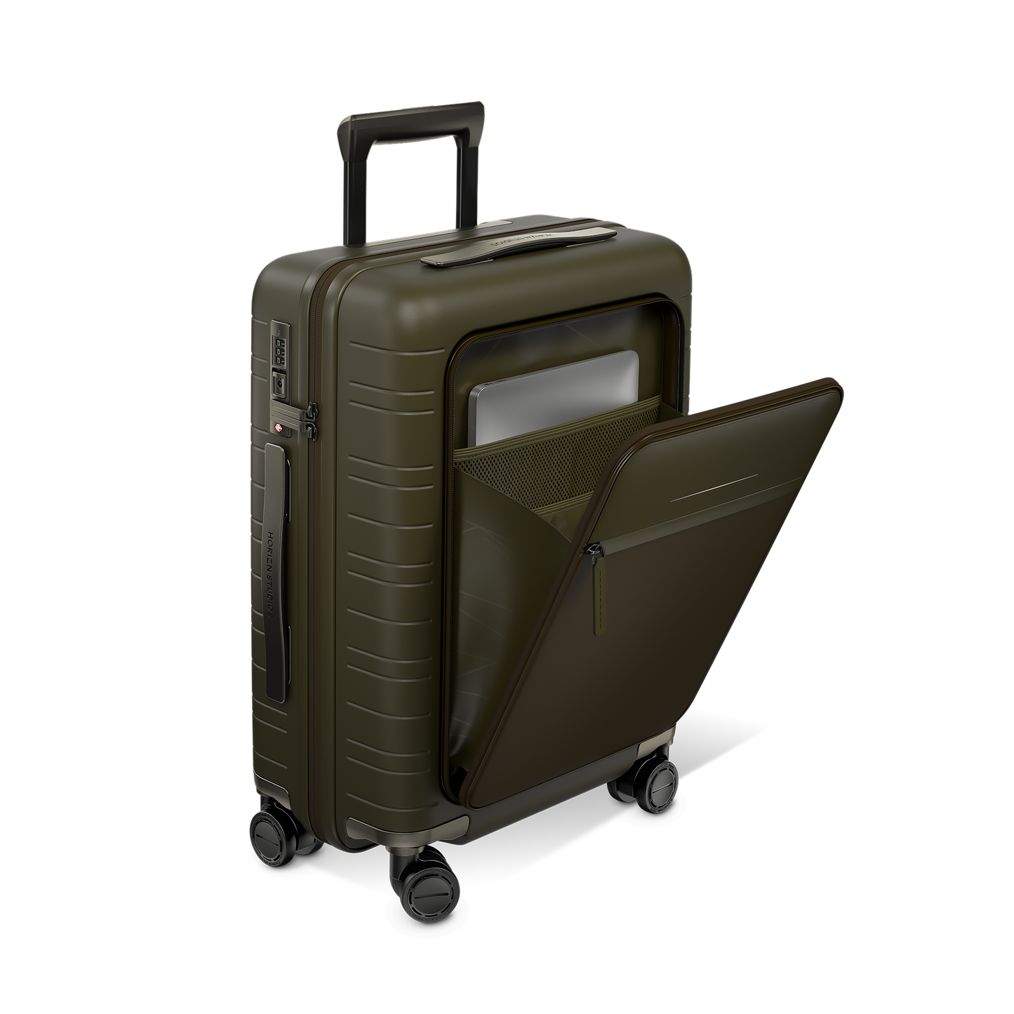 M5 / Dark Olive / Premium Multi Shell / Cabin Size with Front Pocket / Pro