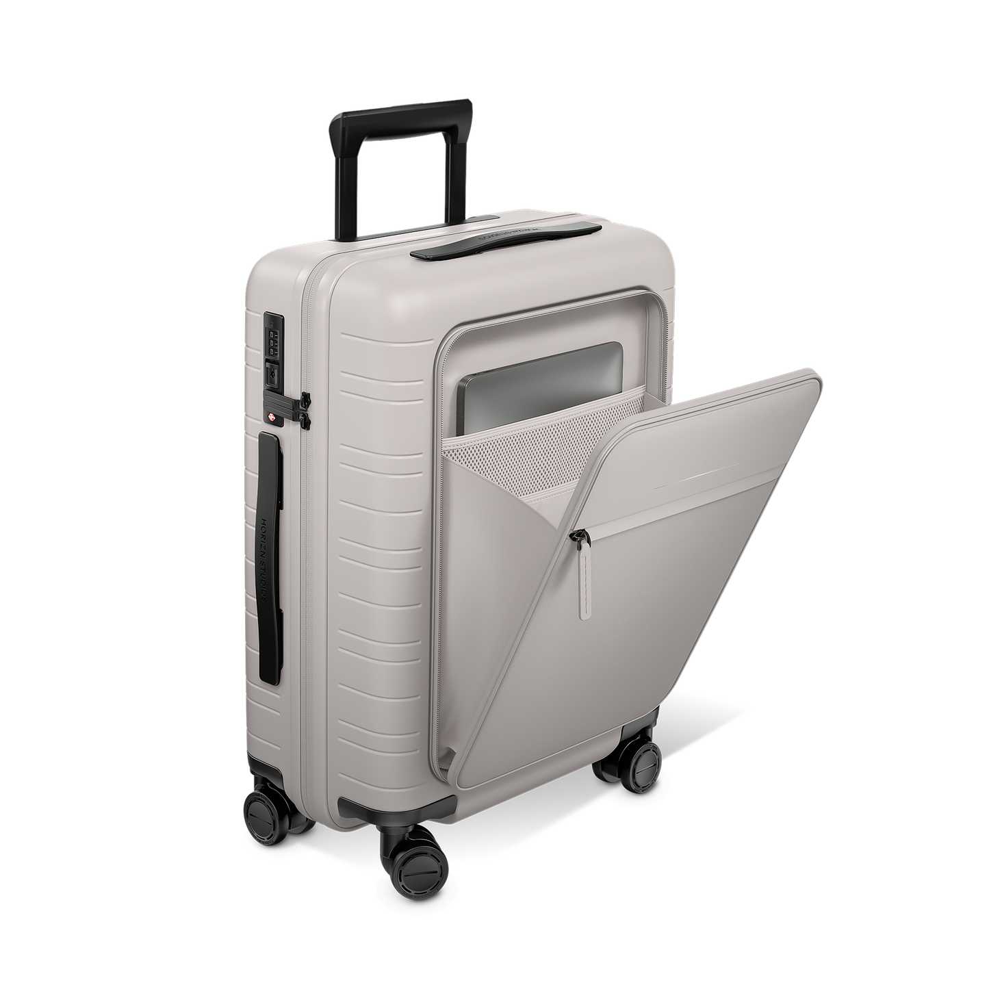 M5 / Sand Grey / Premium Multi Shell / Cabin Size with Front Pocket / Pro