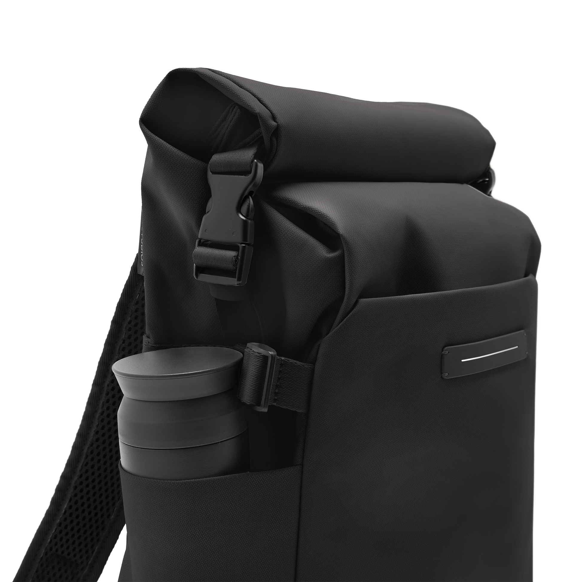Shibuya Rolltop Rucksack Seitentasche - Wasserabweisend Vegan Ergonomisch - Horizn Studios