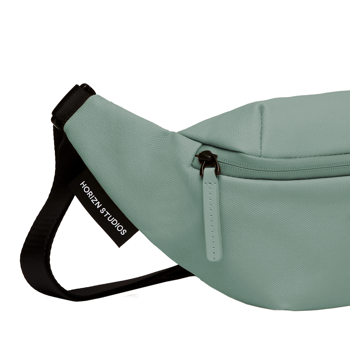 Sofo Umhängetasche Marine Green Detail - Wasserabweisend Funktional Stilvoll - Horizn Studios