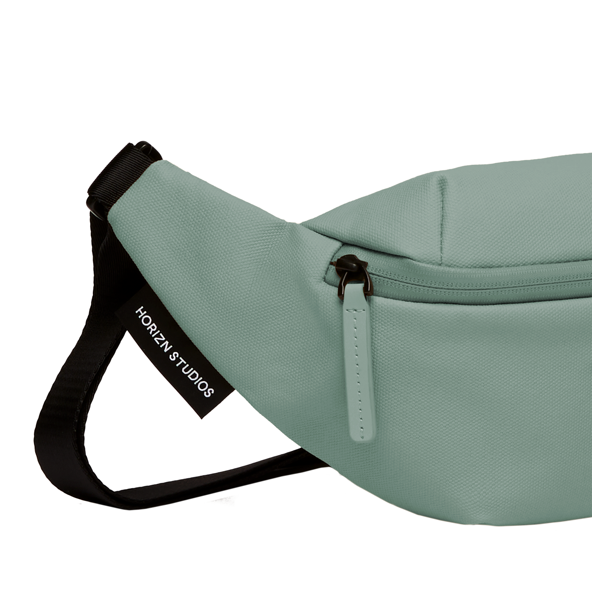 Sofo Umhängetasche Marine Green Detail - Wasserabweisend Funktional Stilvoll - Horizn Studios