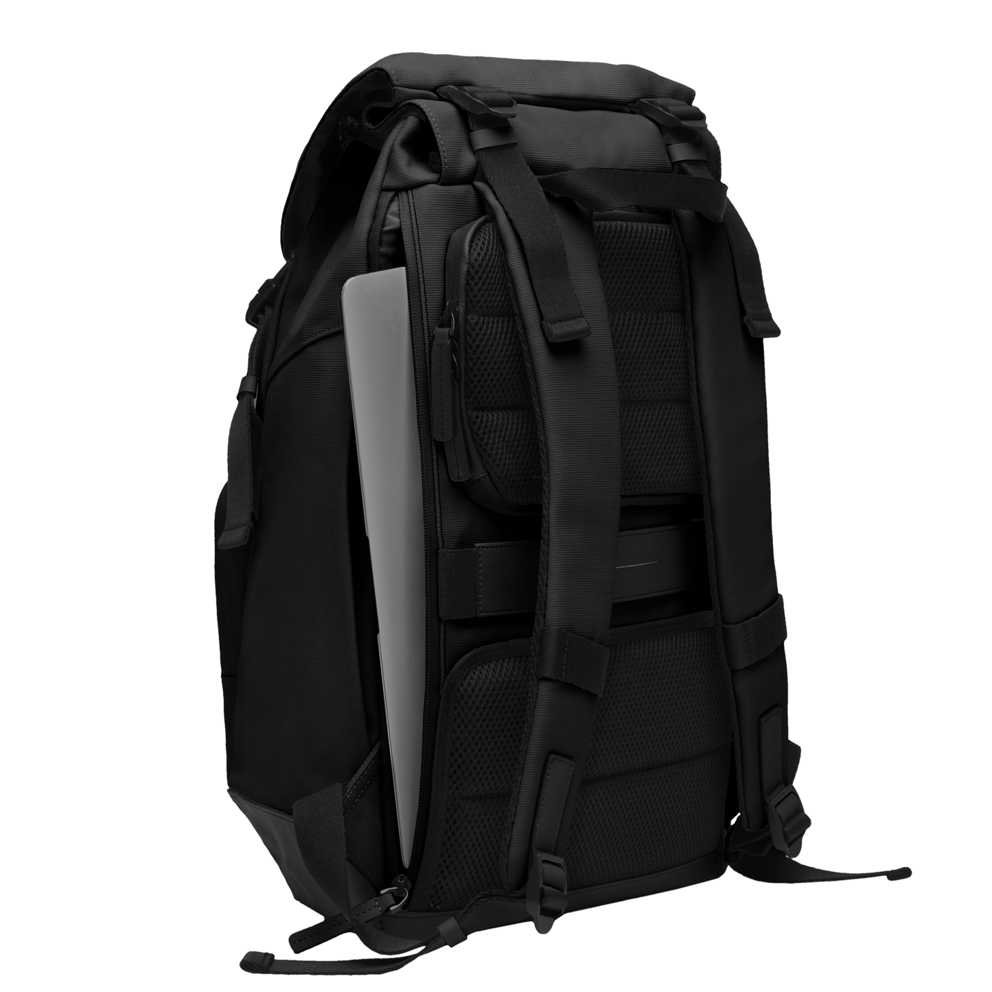 SoFo Backpack City / Black / Recycled Waxed Canvas