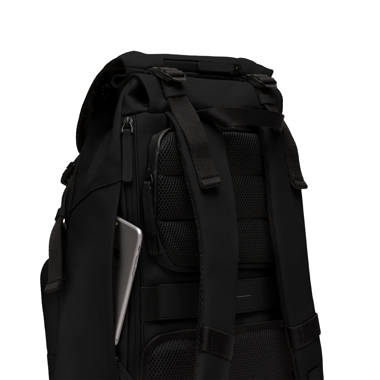 SoFo Backpack City / Black / Recycled Waxed Canvas