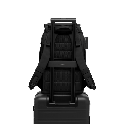 SoFo Backpack City / Black / Recycled Waxed Canvas