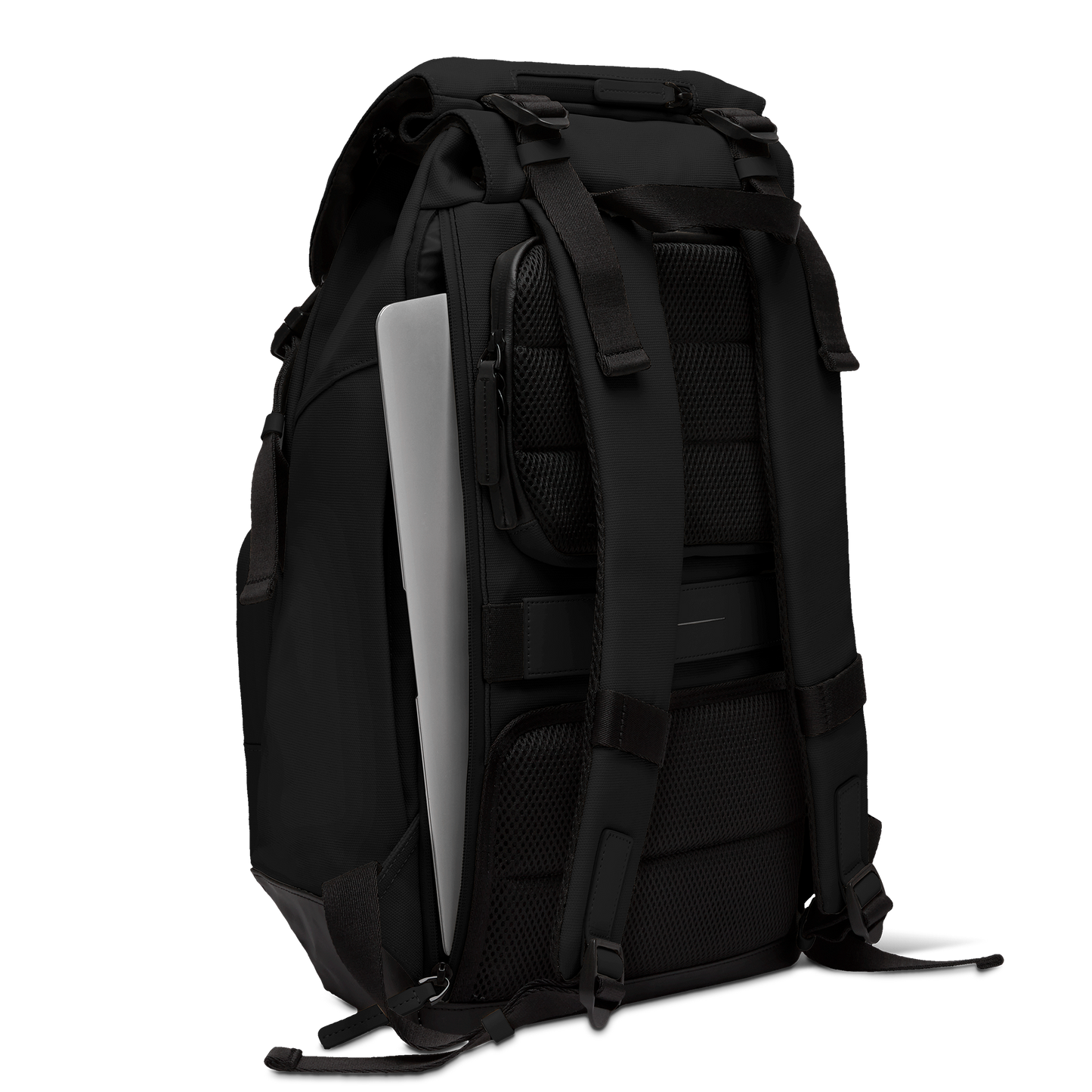 SoFo Backpack City / Black / Recycled Waxed Canvas