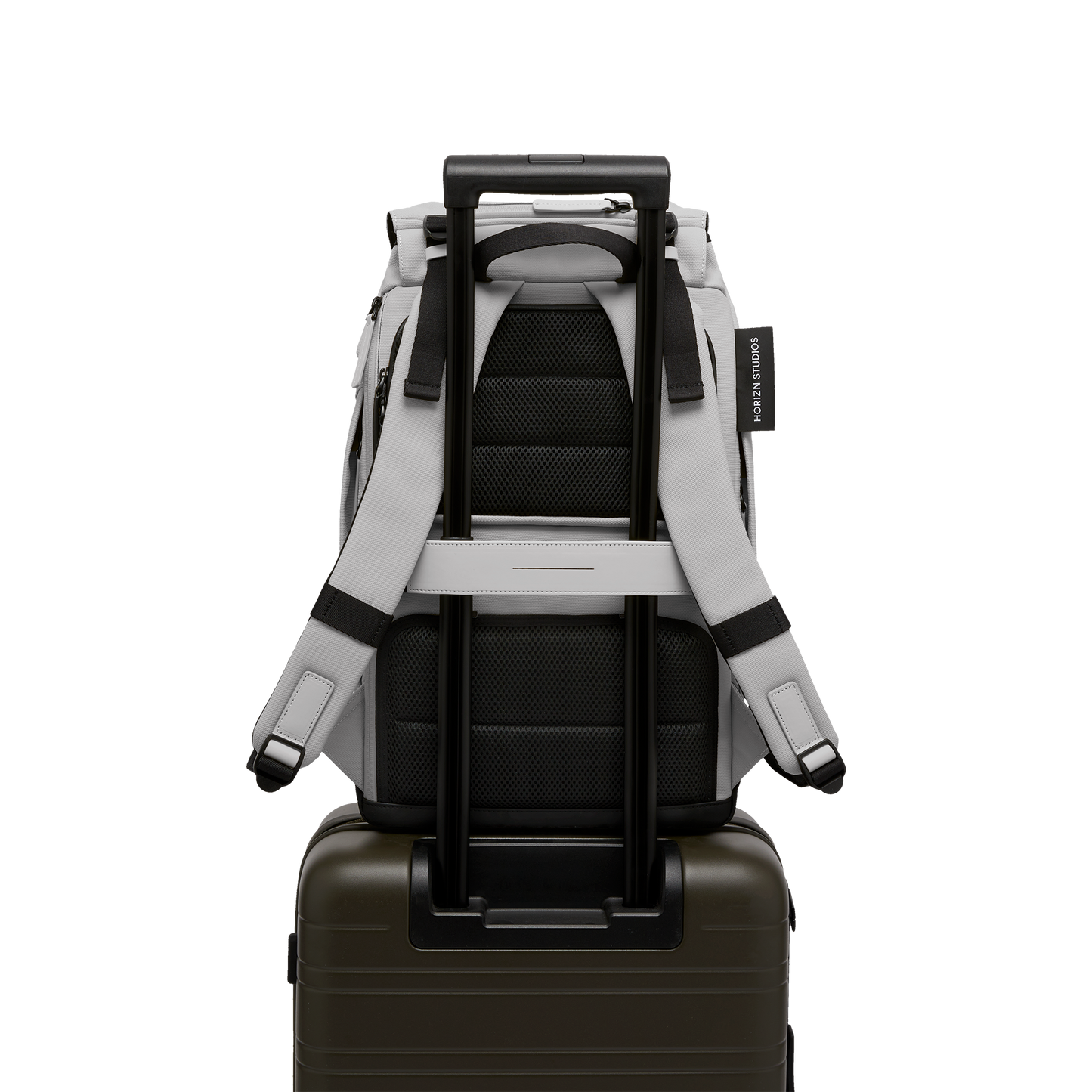 SoFo Backpack City / Light Quartz Grey / Recycled Waxed Canvas