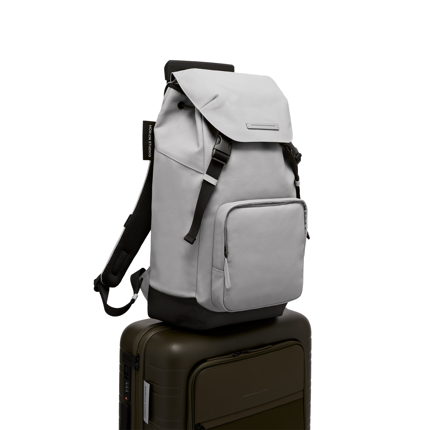 SoFo Backpack City / Light Quartz Grey / Recycled Waxed Canvas